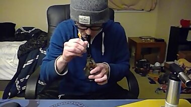 Cute Nerd Doing a Dab
