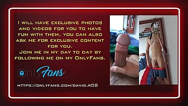 Mira mi nueva cuenta de onlyfans, veras ademas de mi gran polla y mis corridas, mi bonito rostro