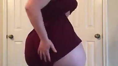 Built 4 BBC Big Dick Creampie Deep in BBW&rsquo;s Plump Juicy Ass RAW