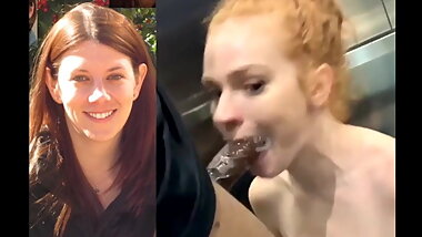 Milf sucks first bbc