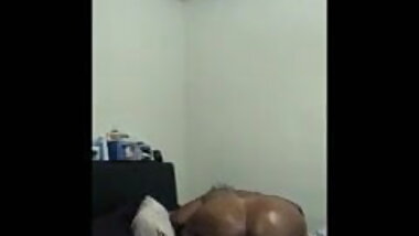 Big black booty grandma takes young dick