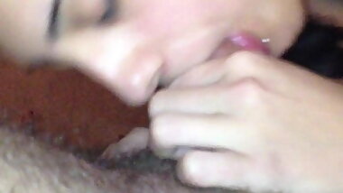 Young White Girl Blowjob