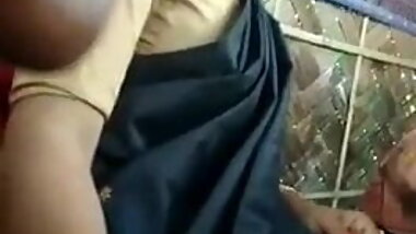 Assami girl gives blowjob to young boy