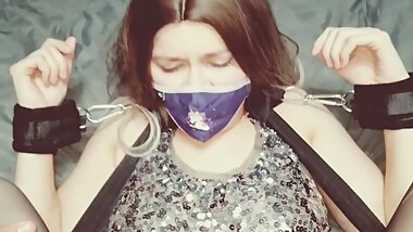 Tied up Surprise Painal - Submissive Princess 4U